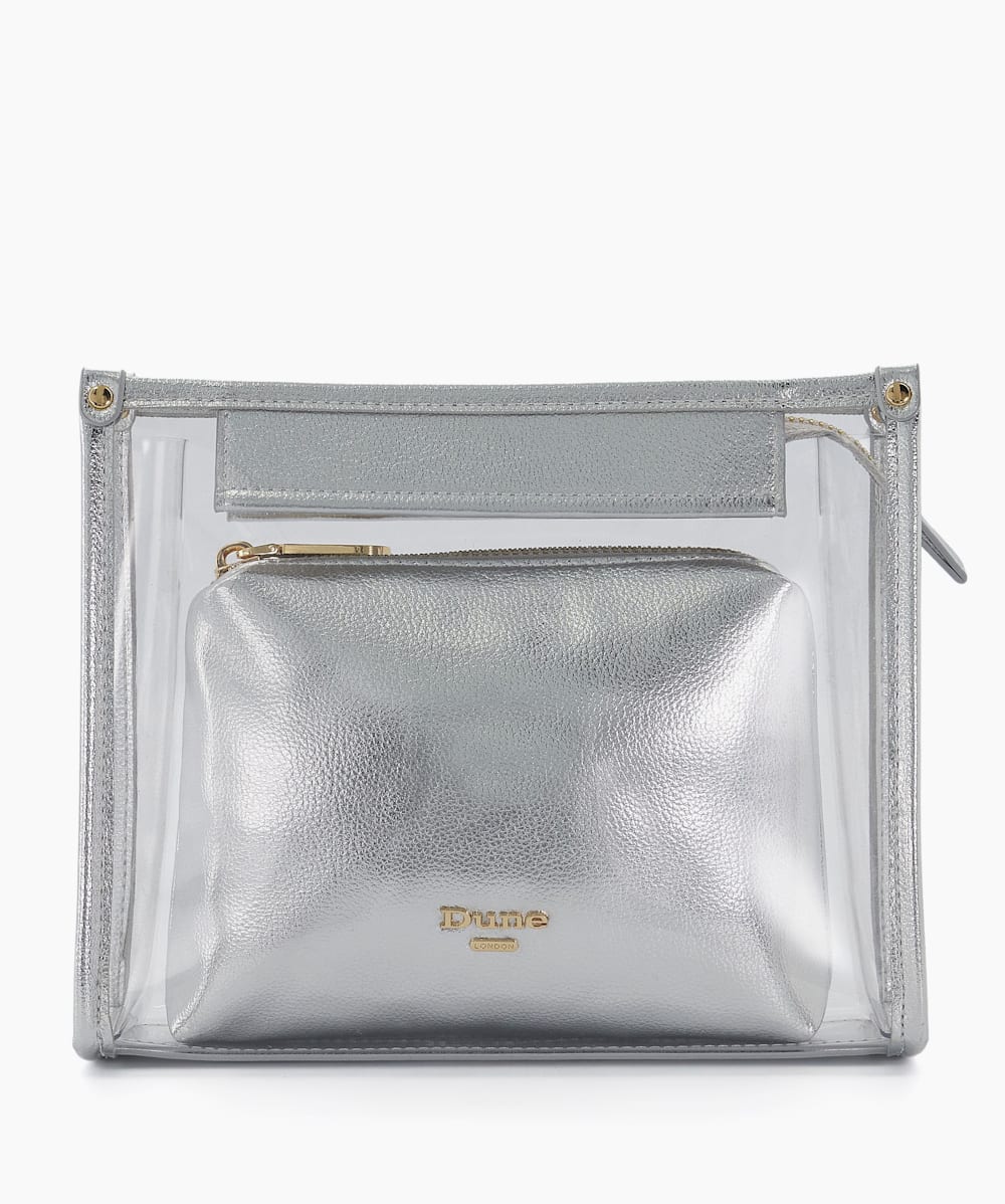 Vinyl cosmetic shop bag